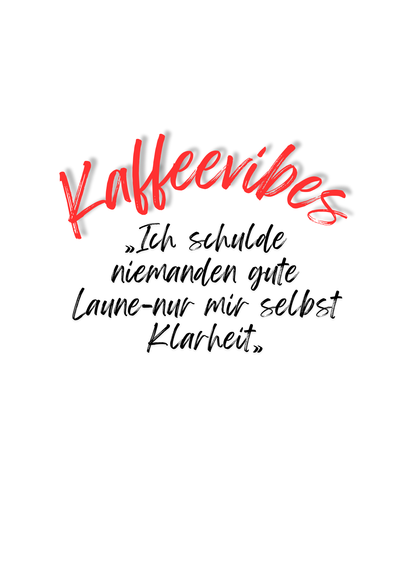 Dienstag ist underrated – bis jetzt. Wandkunst mit Klarheit & Charakter bringt Power in den Alltag. Entdecke Statement-Poster mit Sinn.