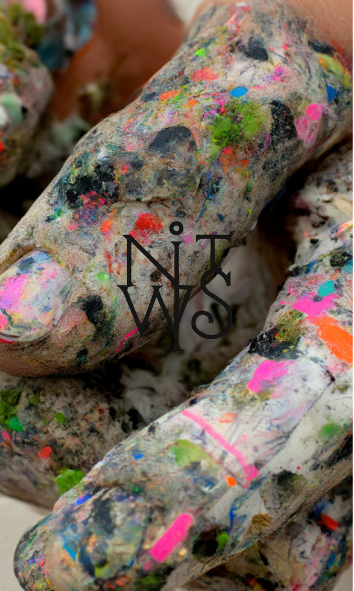 "Hände, die erschaffen: Eine Ode an den kreativen Prozess" – Digitaler Kunstdruck