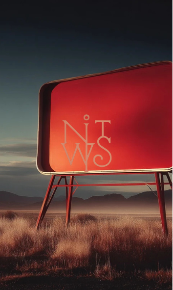 "Nocturne in Rot: Szenen aus einem wachen Traum" – Digitaler Kunstdruck