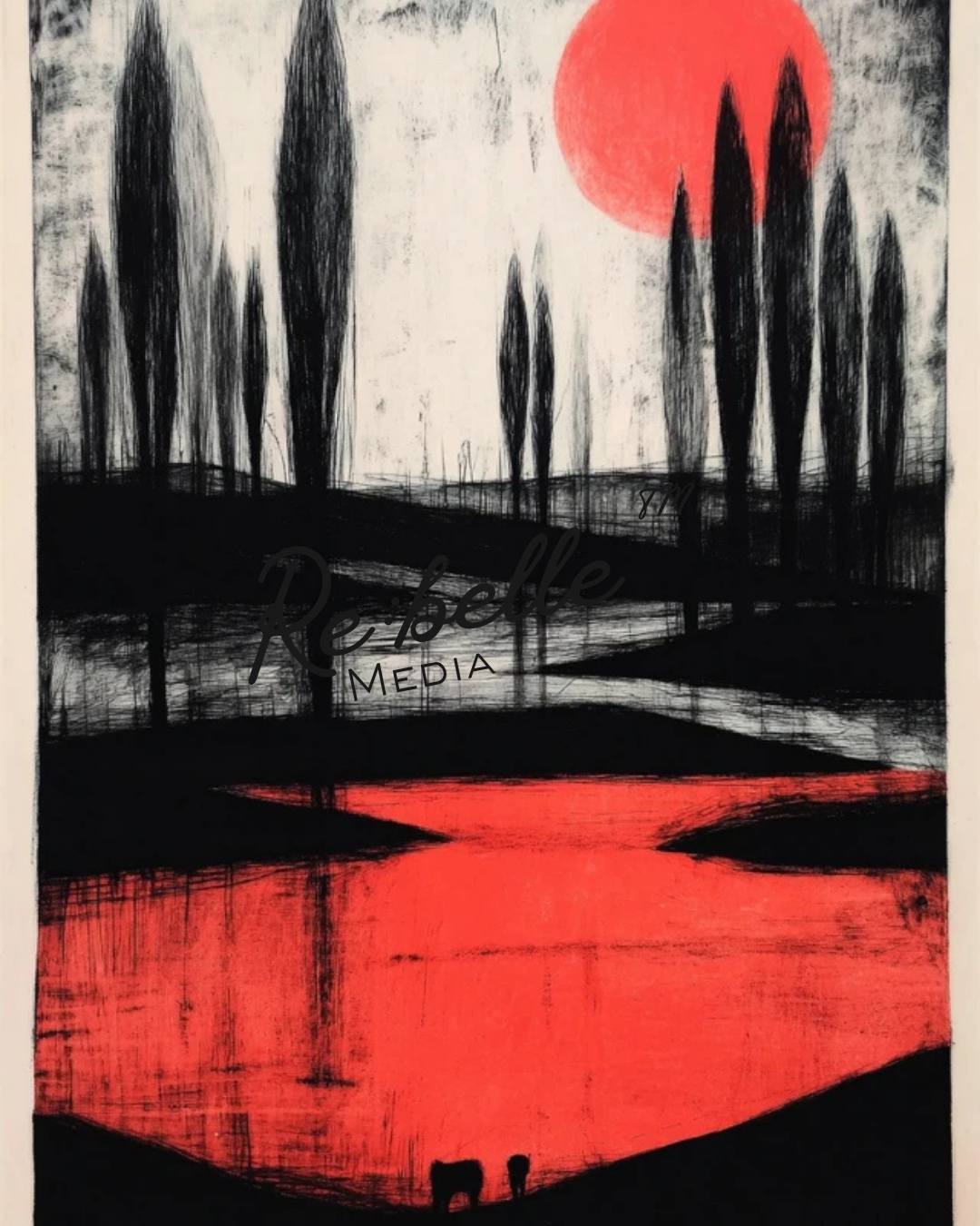 "Red & Black: Chronicles of a Silent World"