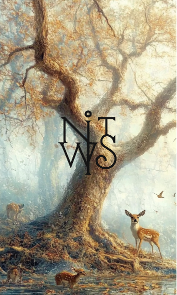 "Sacred Groves: Ein Flüstern der alten Welt" – Digitaler Kunstdruck