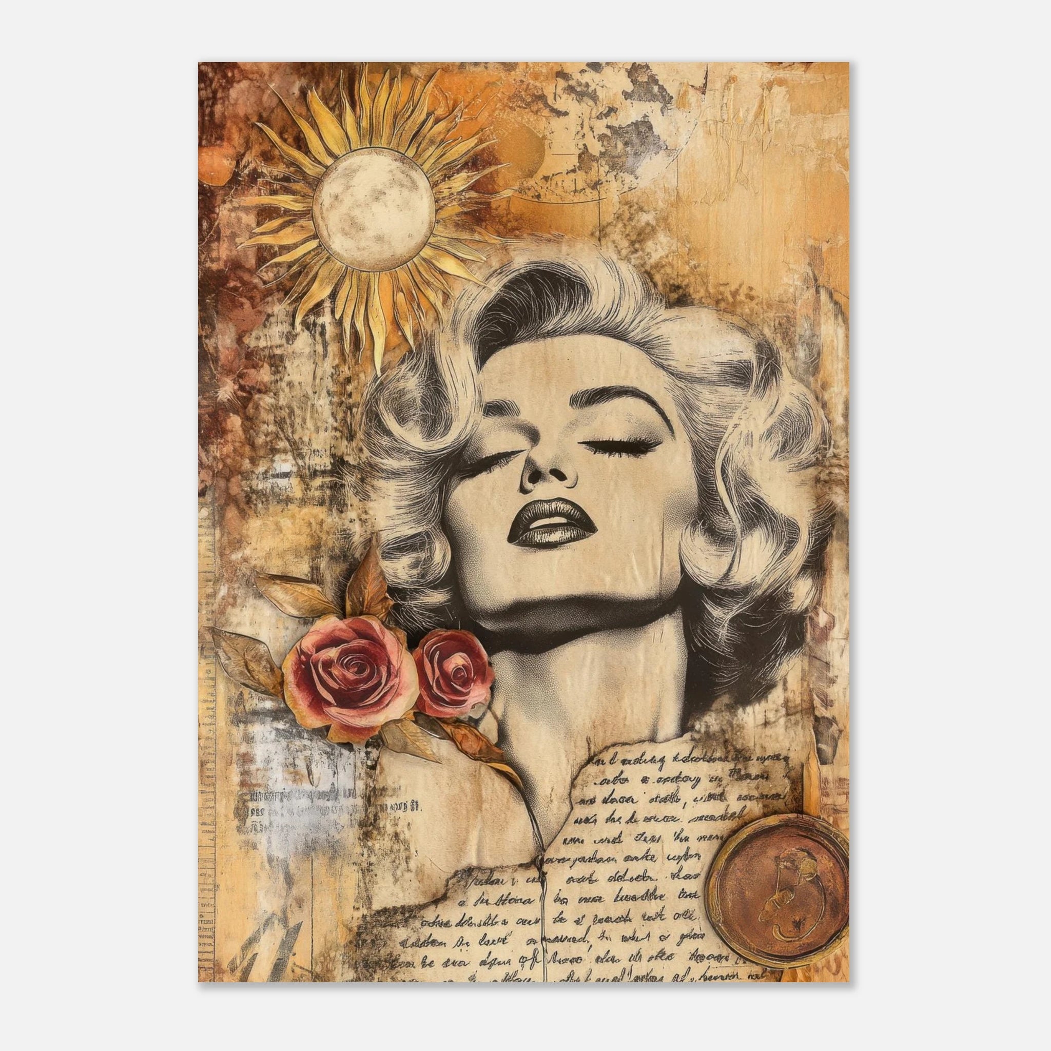 Vintage Glamour Poster