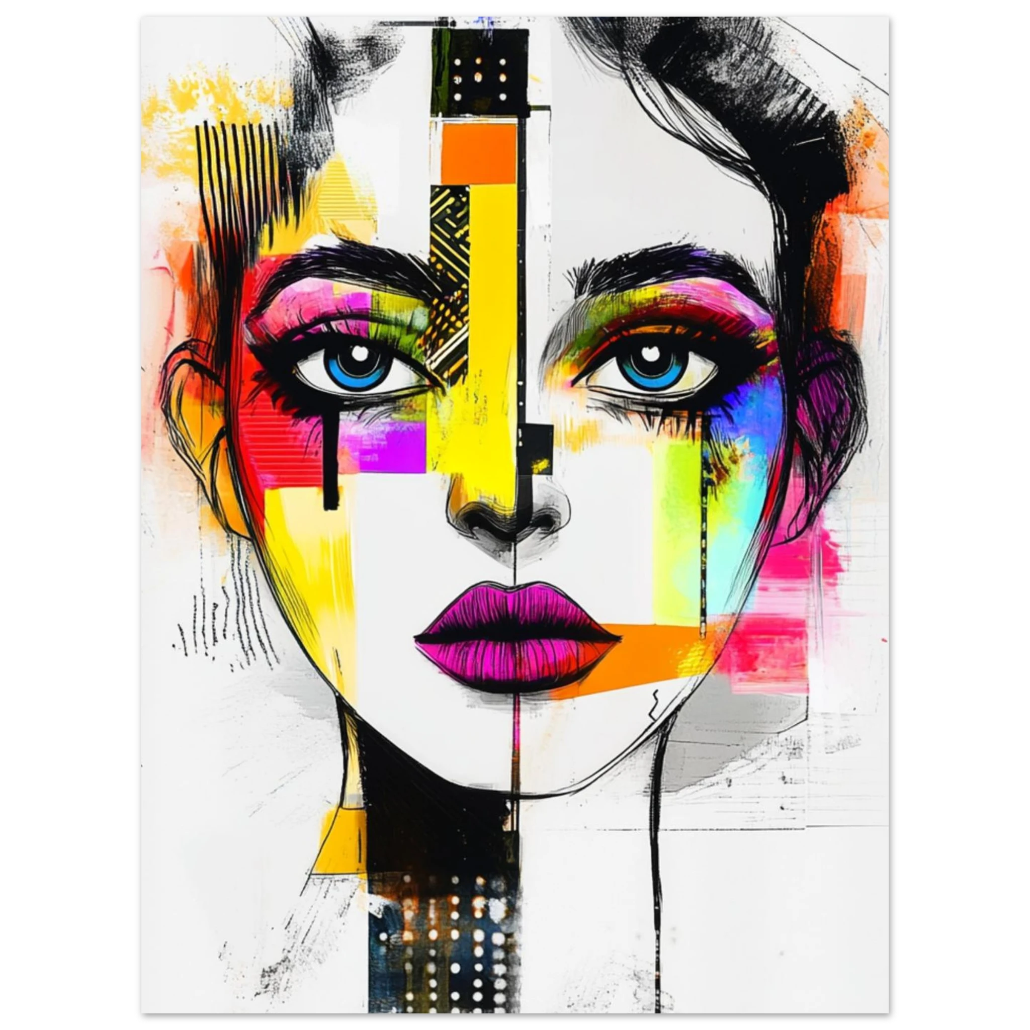 Electric Muse – Pop-Art trifft Farbenrausch
