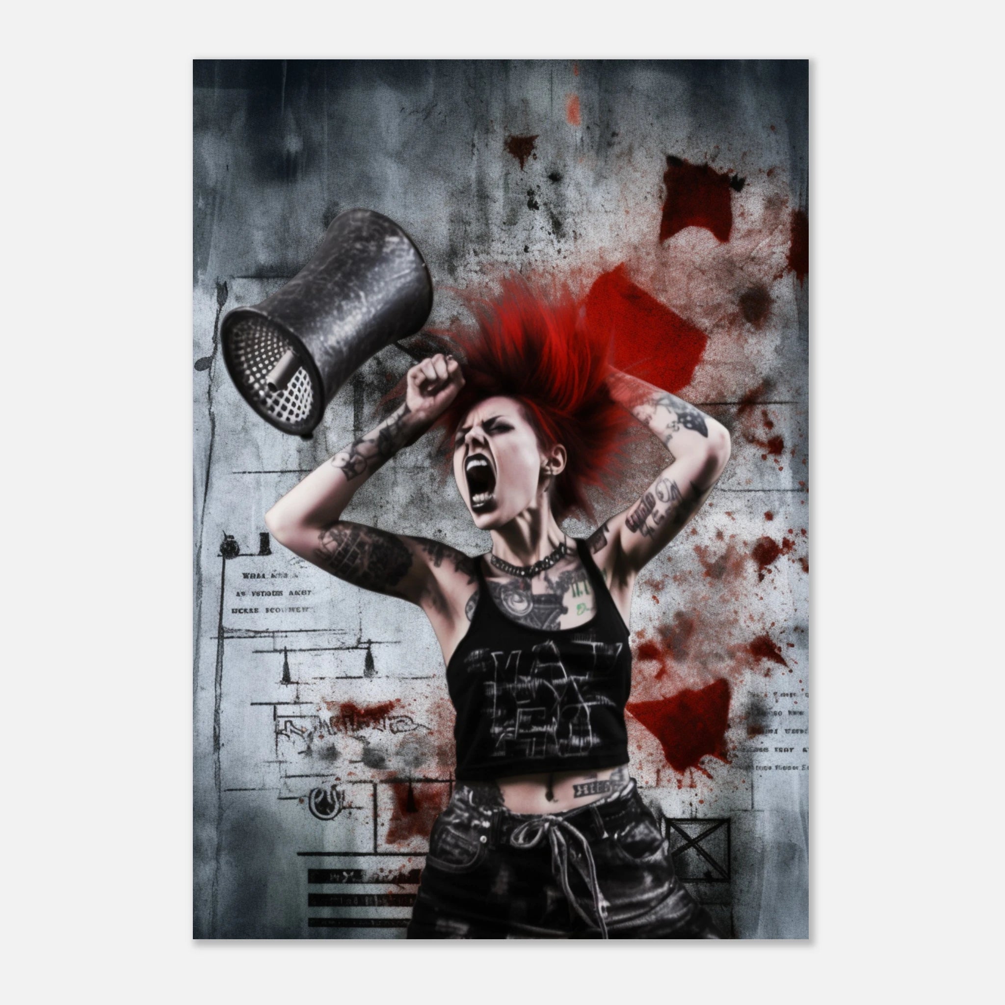 „Punk Rage – Kunst, die schreit“