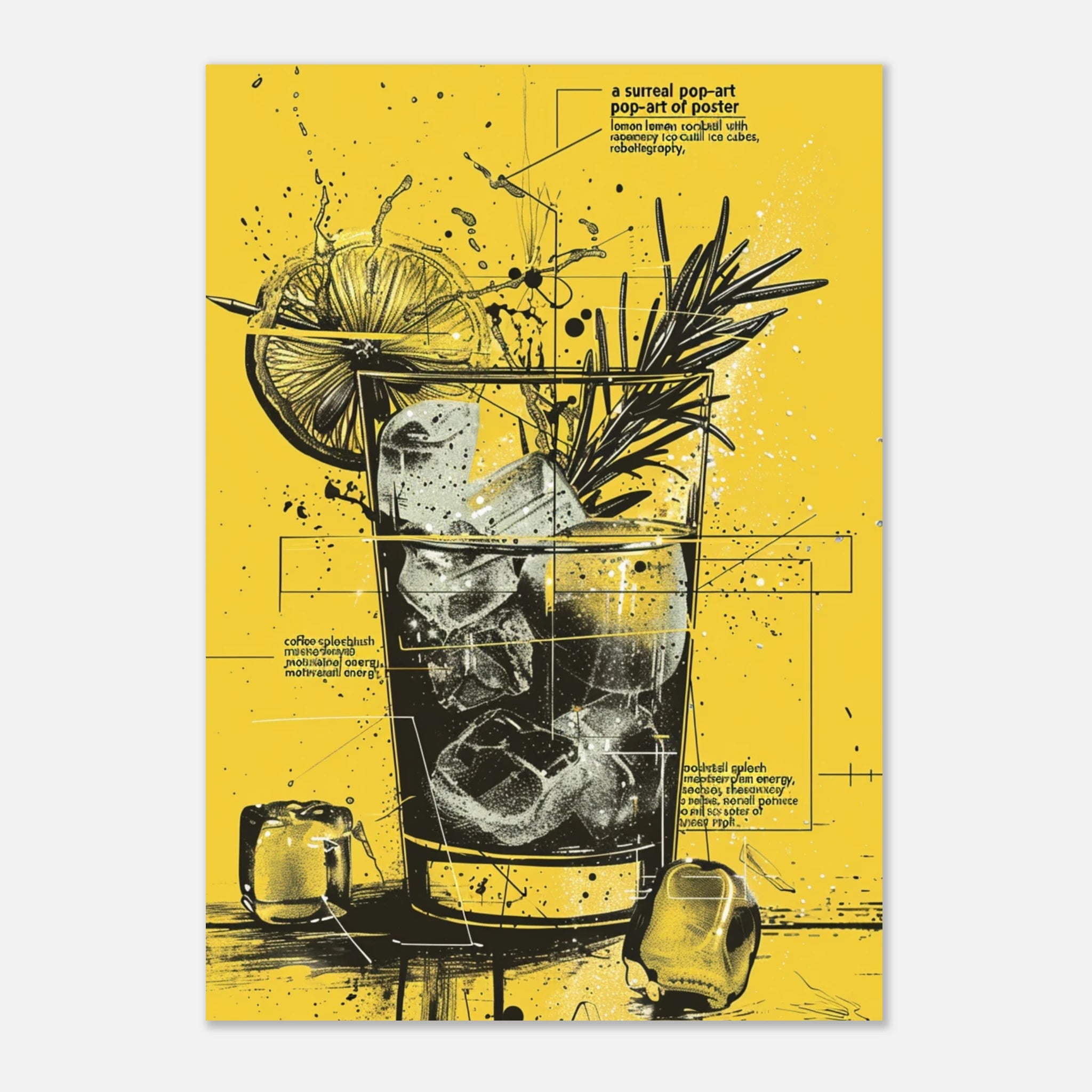 Cool & Citrus – Urban Popart in Gelb
