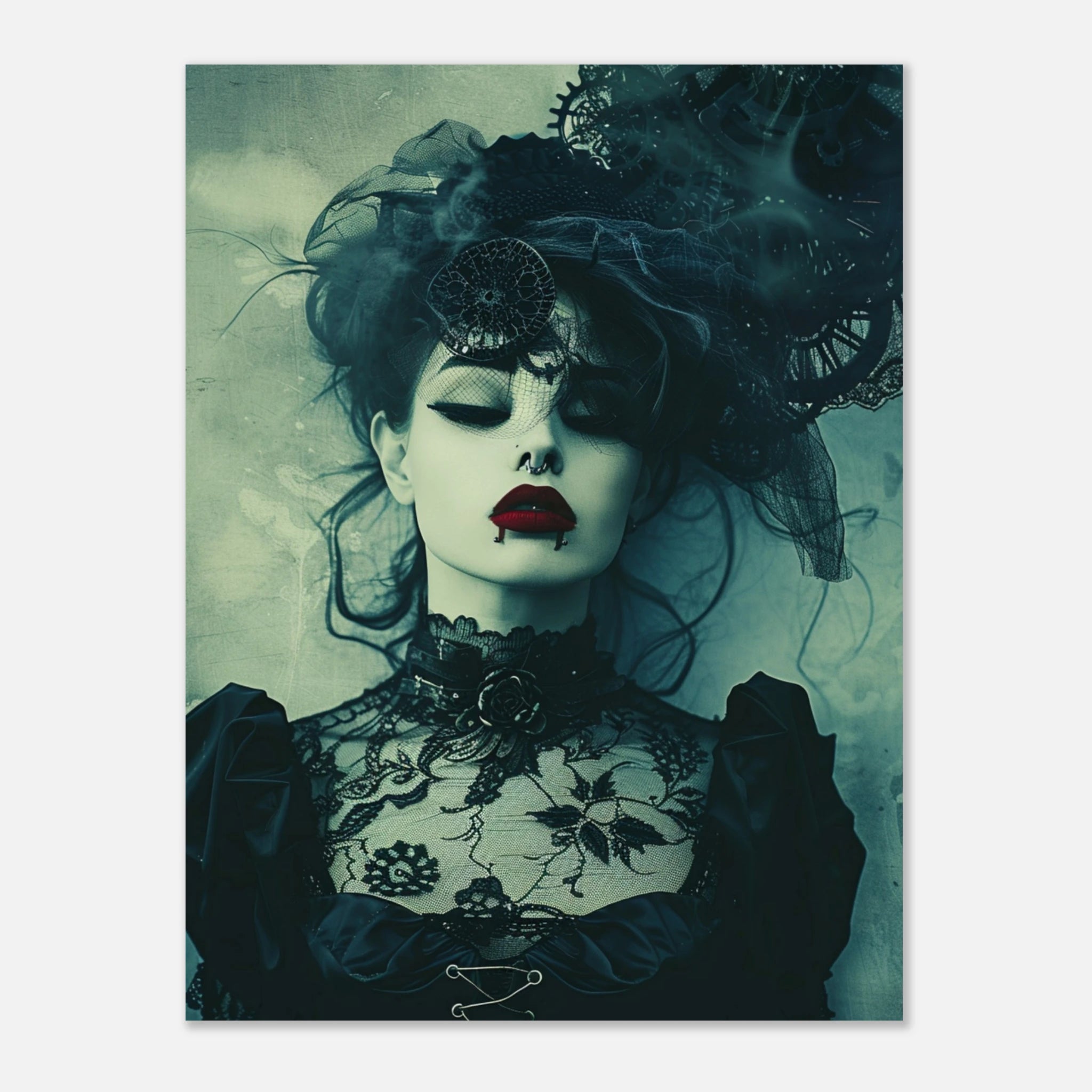„The Mechanical Muse – Gothic Steampunk Porträt“