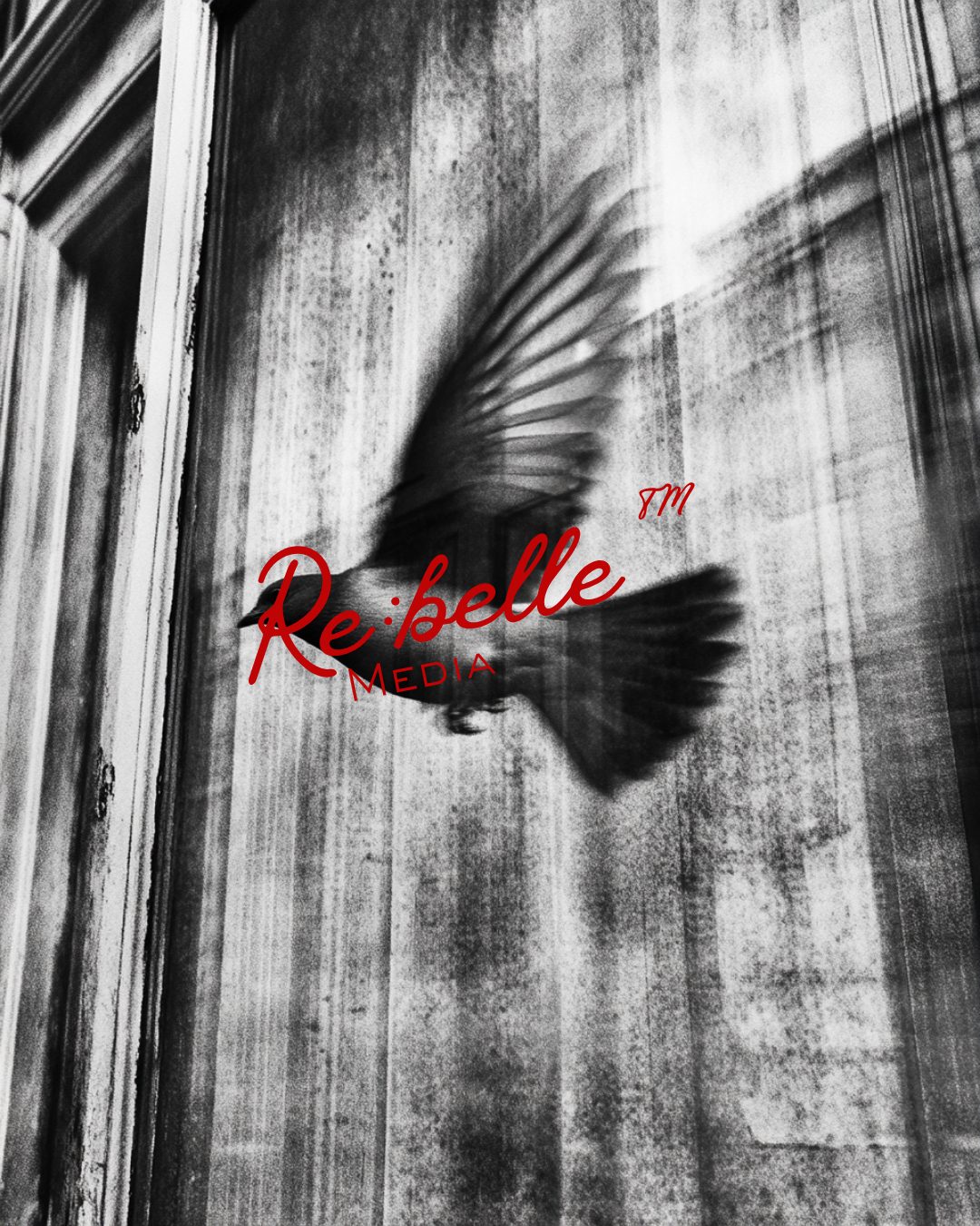 "Urban Requiem: A Study in Flight and Rain"