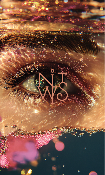 "Aqueous Dreams: Ein Bad in flüssigem Licht" – Digitaler Kunstdruck