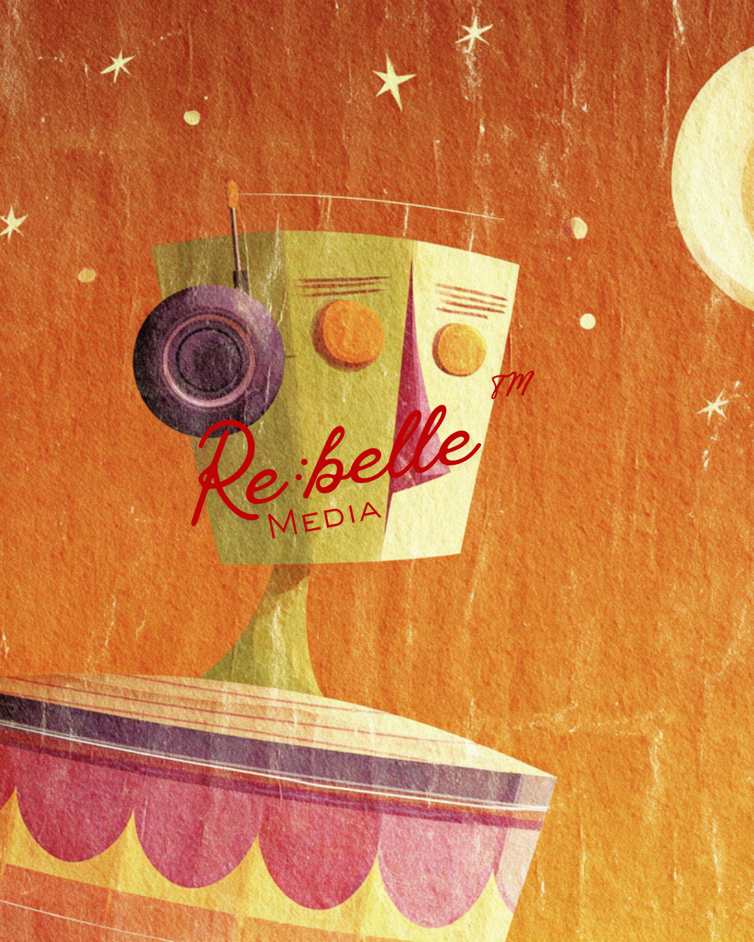 "Golden Hour Grooves: A Retro Reverie" Drück Play für deine Wände