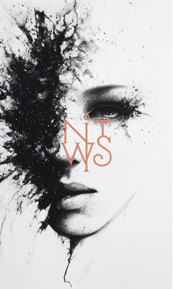 "Shattered Serenity: Die Schönheit im Bruch" – Digitaler Kunstdruck