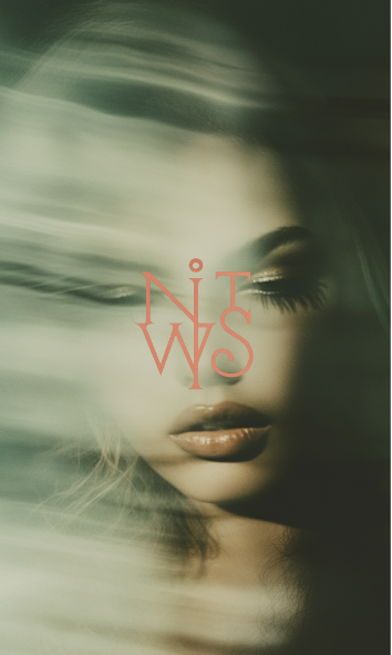 "Veiled Fragments: Porträts hinter dem Schleier" – Digitaler Kunstdruck