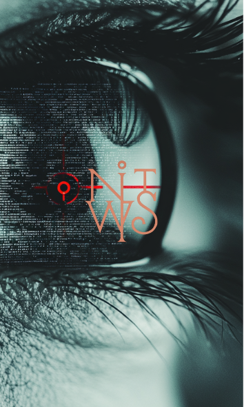 "CYBER-IRIS: Das Auge im Zeitalter der Daten" – Digitaler Kunstdruck