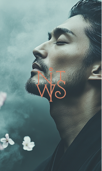 "Der letzte Blütenfall: Ein Ronin-Requiem" – Digitaler Kunstdruck