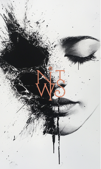 "Shattered Serenity: Die Schönheit im Bruch" – Digitaler Kunstdruck