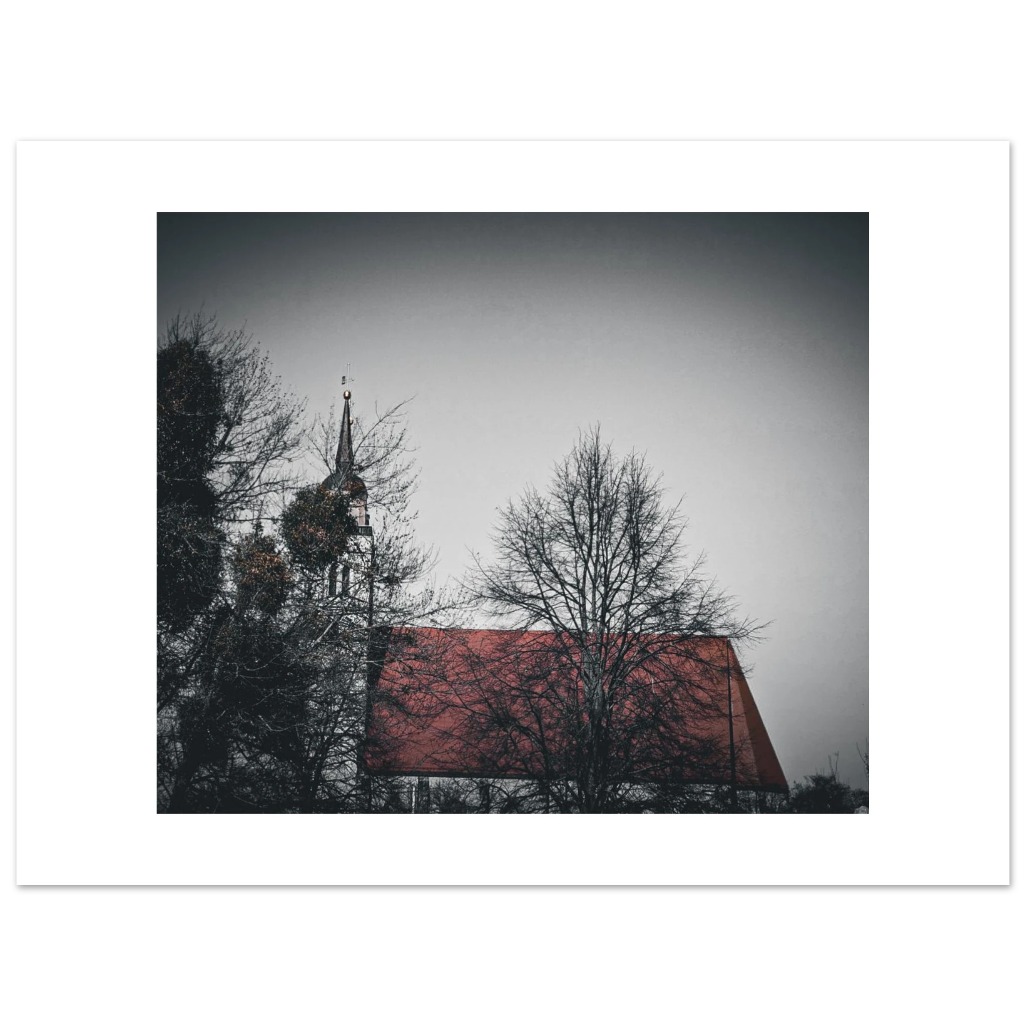 „Stille Struktur – Die Kirche im Schatten der Kronen“