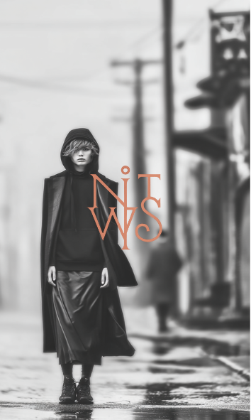 "Tech Noir: Echos der Zukunft" – Digitaler Kunstdruck