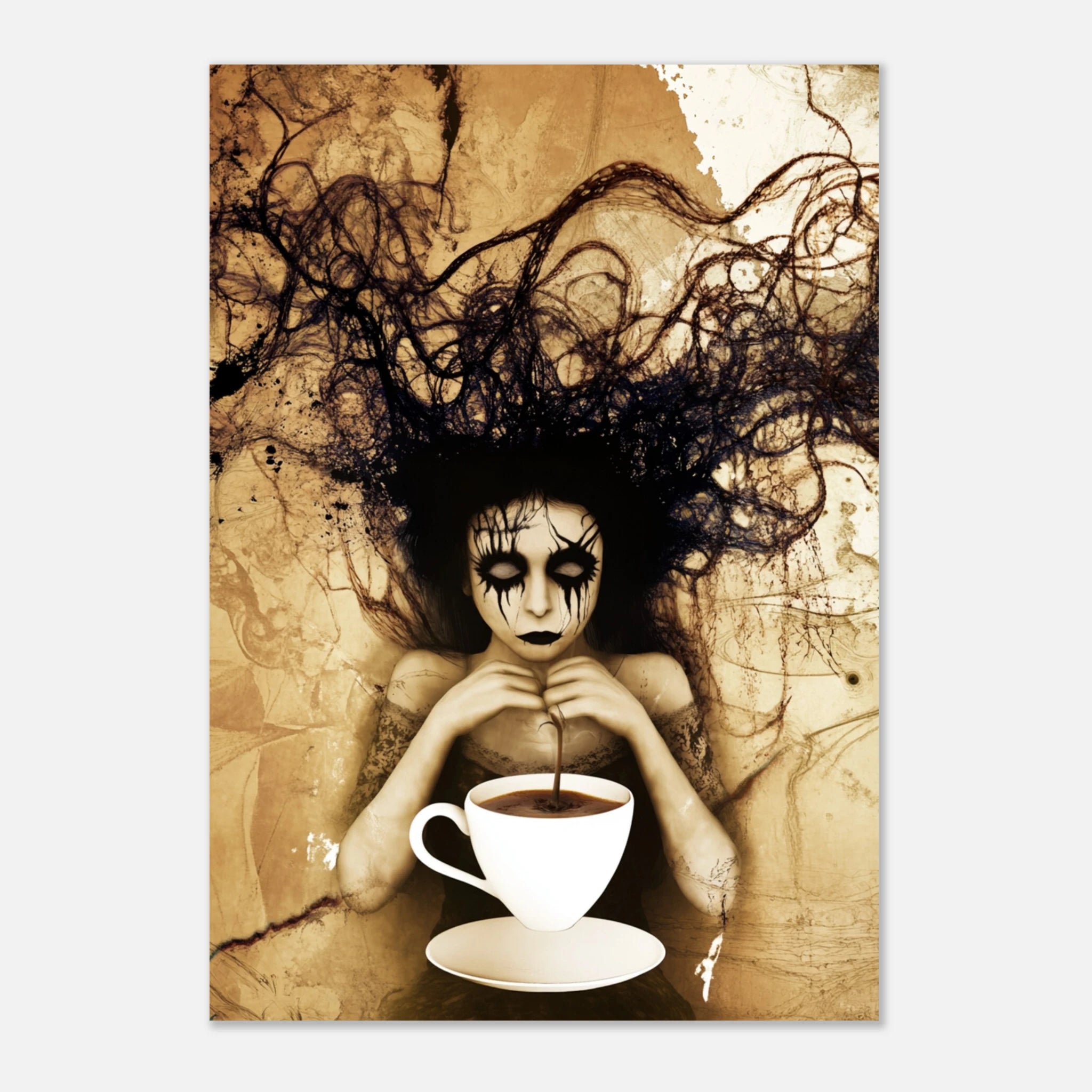 „Kaffeetrance – Dunkle Gedanken, starker Wachmacher“