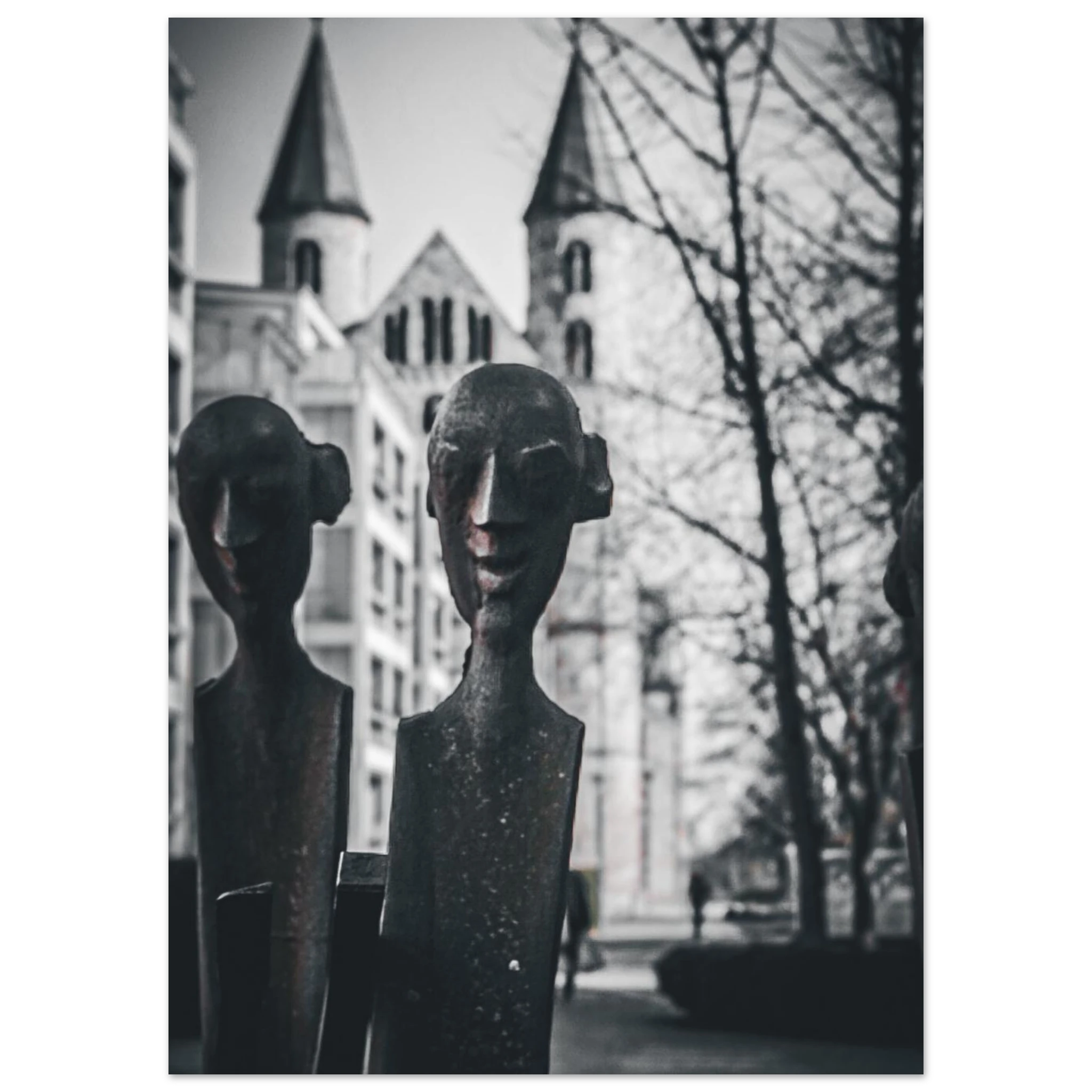 „Gesichter der Stadt – stumm & bleibend“