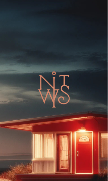 "Nocturne in Rot: Szenen aus einem wachen Traum" – Digitaler Kunstdruck