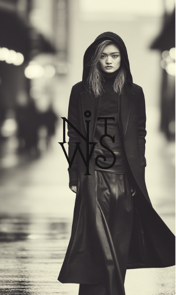 "Tech Noir: Echos der Zukunft" – Digitaler Kunstdruck