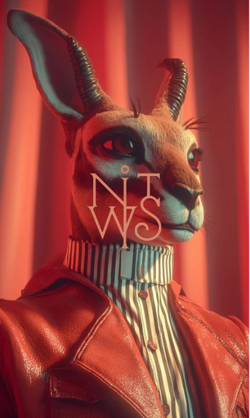 "Americana Dreamscapes: Eine Reise in Rot & Türkis" – Sofortiger Digitaler Kunstdruck