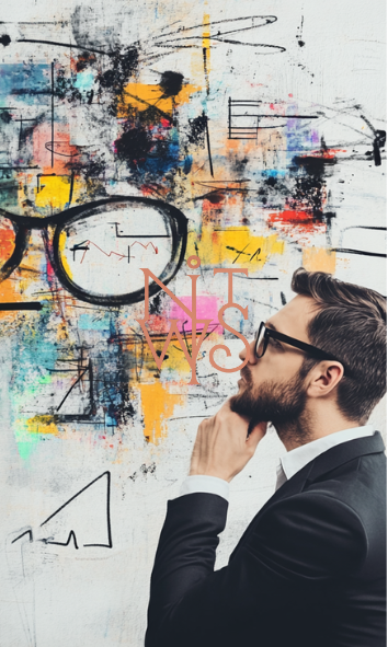 "Intellectual Grit: Die Anatomie einer Idee" – Digitaler Kunstdruck