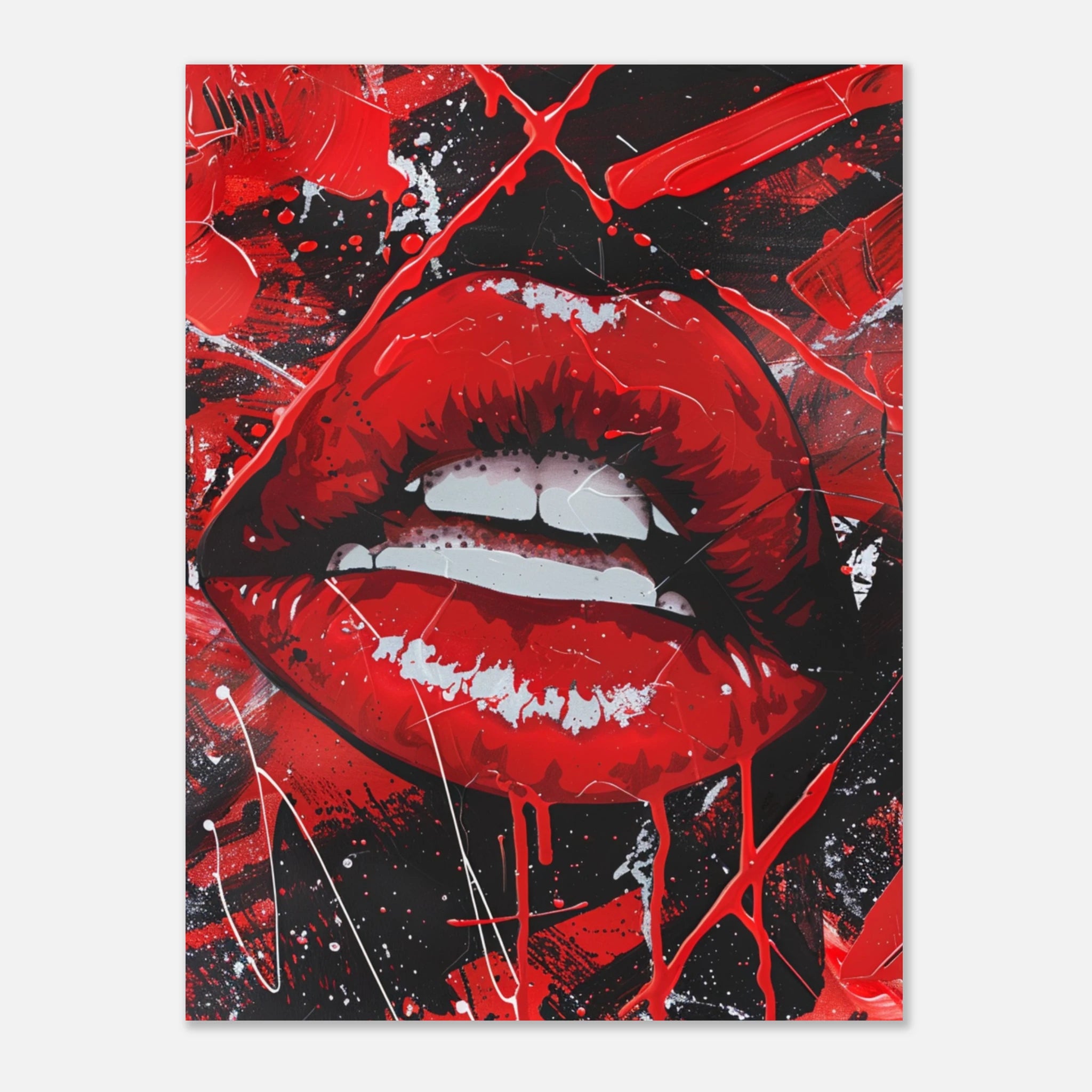 „Red Lips Don’t Whisper – Sie knallen!“