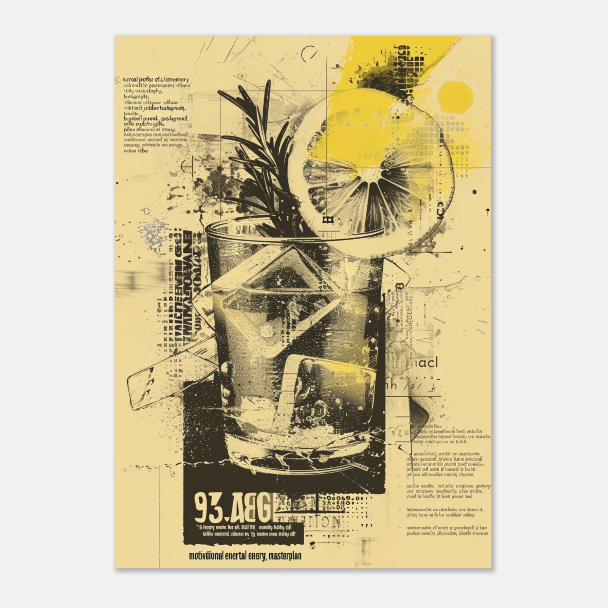 Lemon Splash Vision – Moderne Cocktailkunst