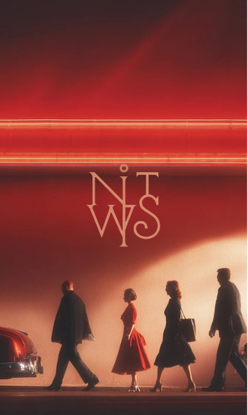 "Nocturne in Rot: Szenen aus einem wachen Traum" – Digitaler Kunstdruck