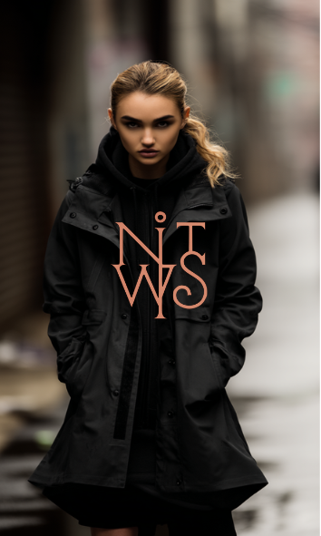 "Tech Noir: Echos der Zukunft" – Digitaler Kunstdruck