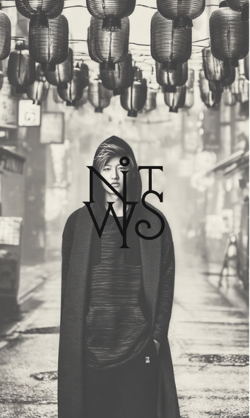 "Tech Noir: Echos der Zukunft" – Digitaler Kunstdruck