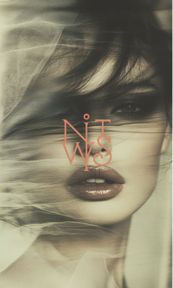 "Veiled Fragments: Porträts hinter dem Schleier" – Digitaler Kunstdruck