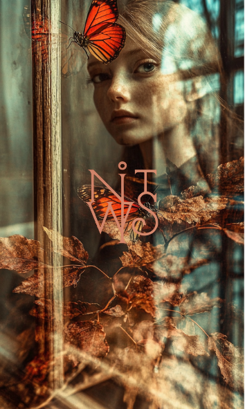 "The Alchemist's Daughter: Eine Fabel in Gold und Schatten" – Digitaler Kunstdruck