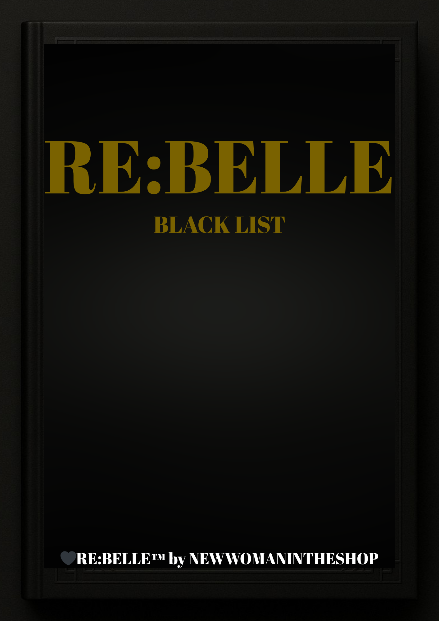🖤 REBELLE™ BLACKLIST „Dein White-Label Business starten – Branding, Preis & PDF-Vorlagen inklusive“