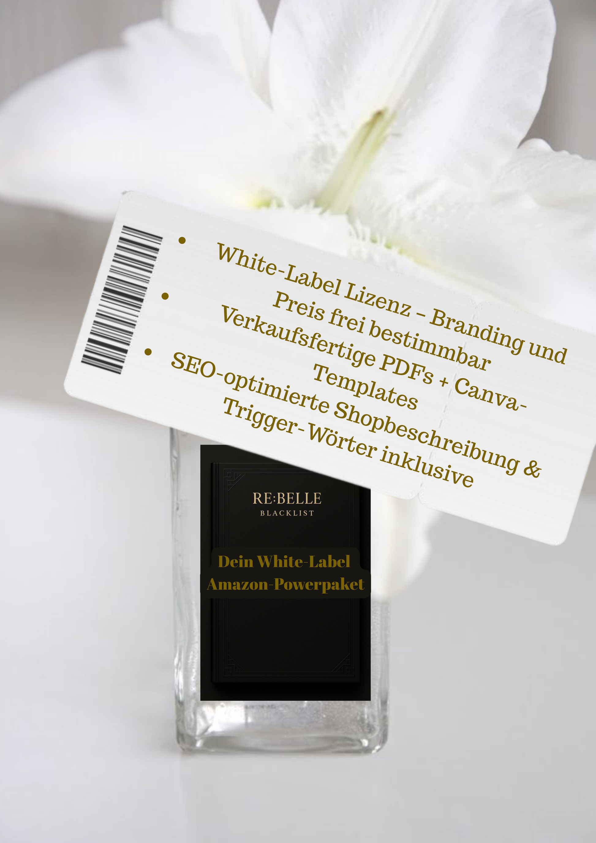 🖤 REBELLE™ BLACKLIST „Dein White-Label Business starten – Branding, Preis & PDF-Vorlagen inklusive“