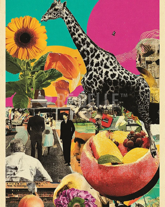 NEON SAFARI COLLAGE EDITION