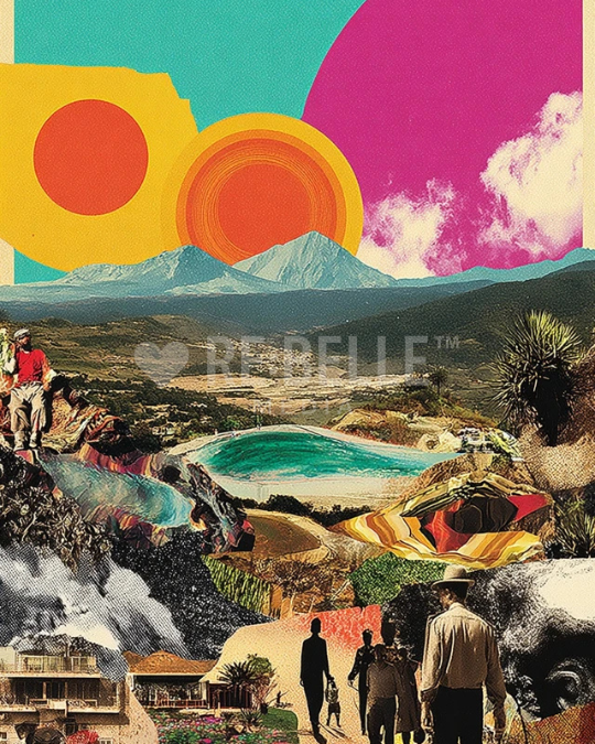 NEON SAFARI COLLAGE EDITION