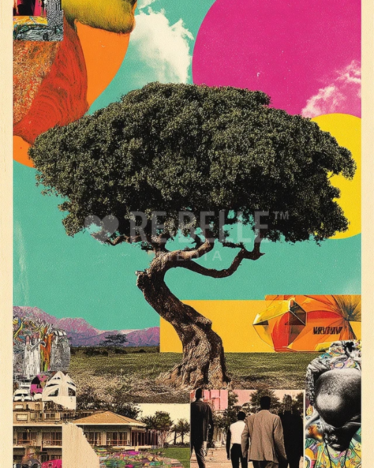 NEON SAFARI COLLAGE EDITION