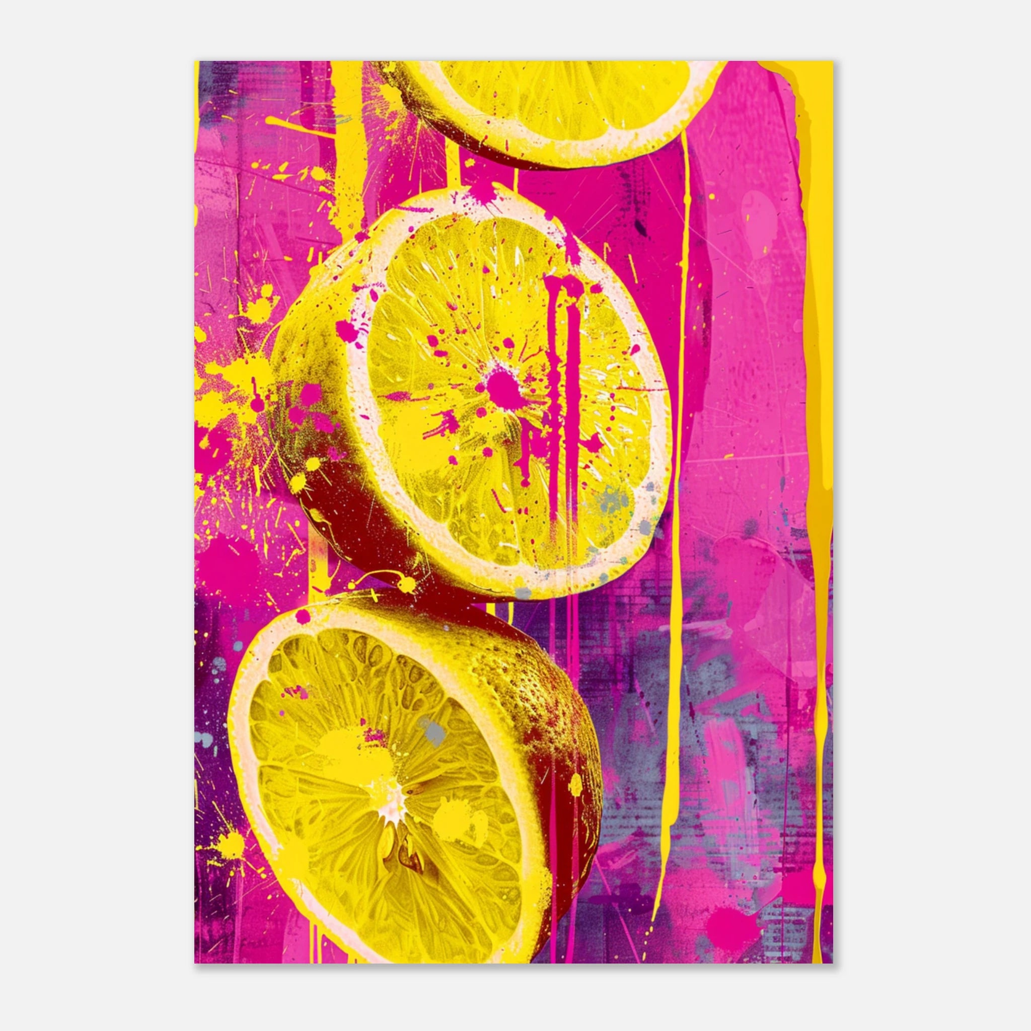 Pop Art Citrus Vibes – Frech, bunt, laut