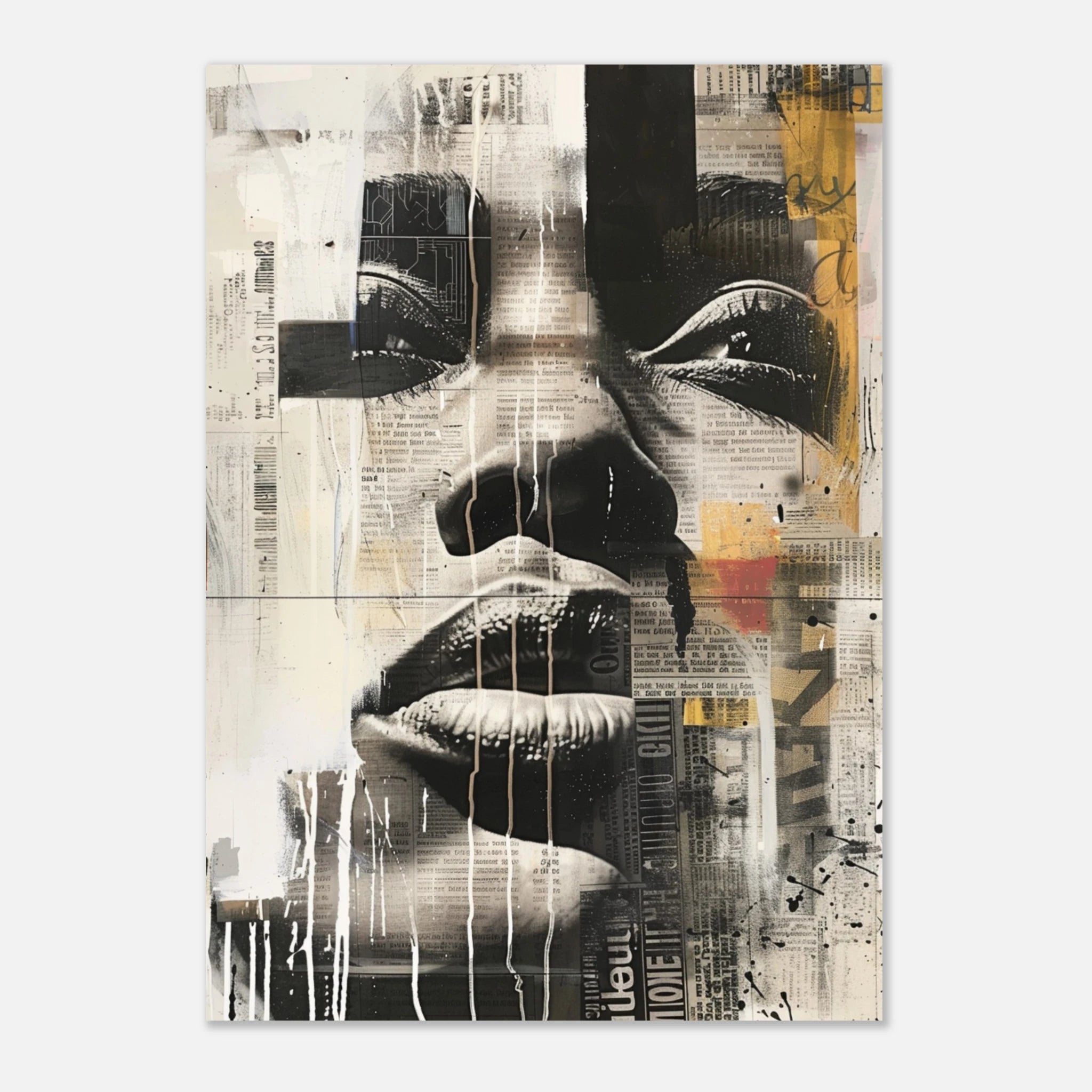 Urban Identity – Mixed Media Portrait