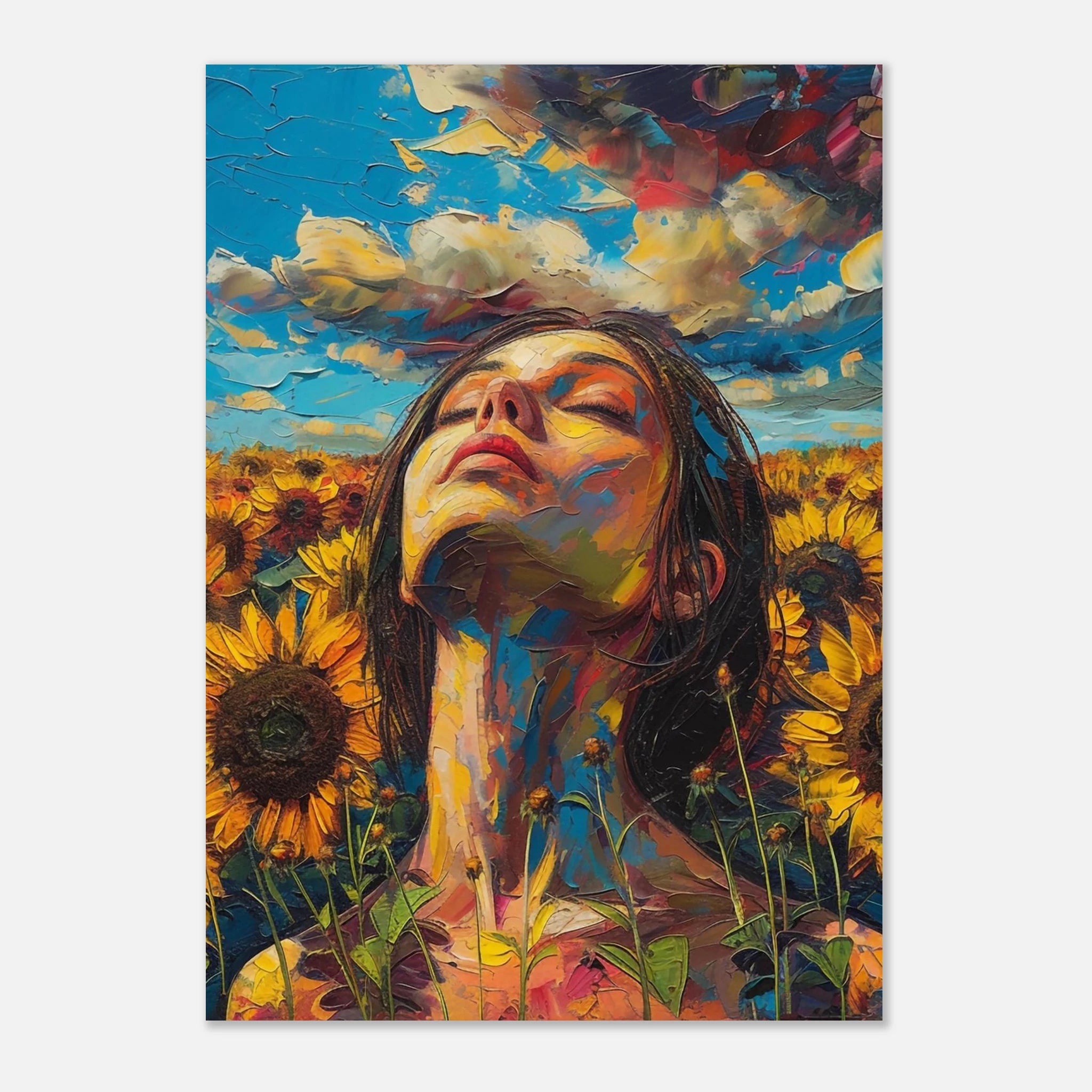 Rise & Shine – Kraftvolles Poster für Powerfrauen