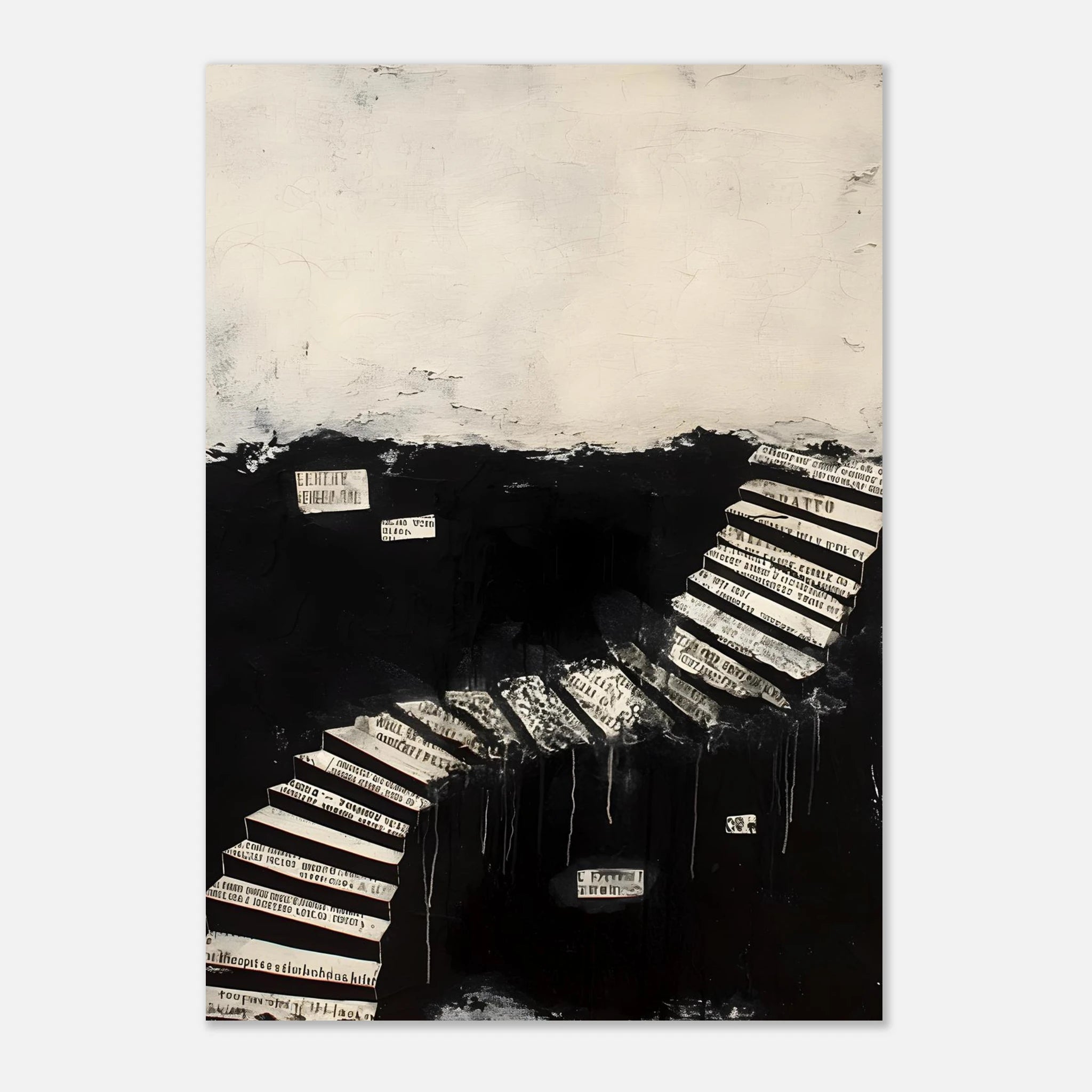 The Ascent of the Forgotten“ – Surrealistische Treppe der Geister