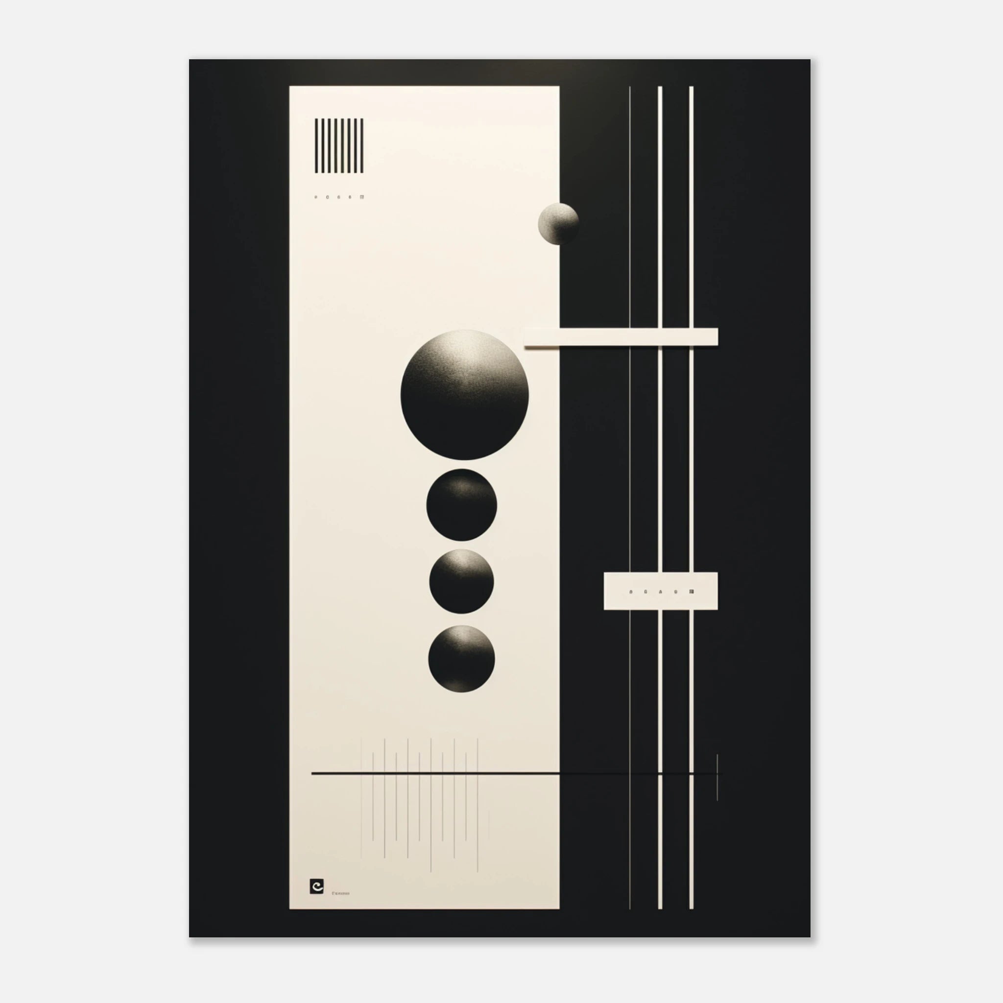Geometrisches Kunstposter