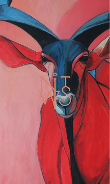 "Rote Träume: Eine Reise in Farbe und Form" – Hochwertiger A2 Kunstdruck