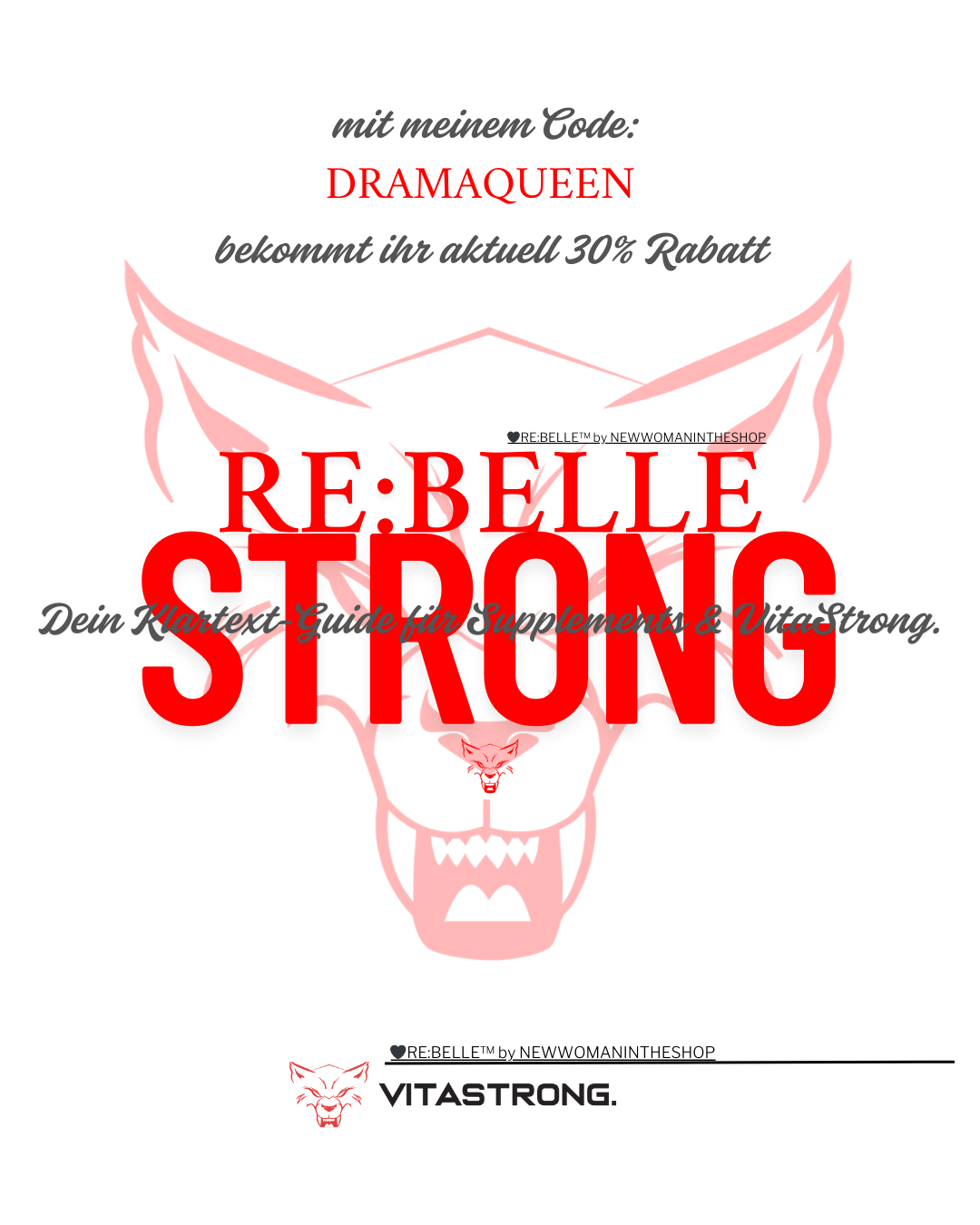 🖤 RE:BELLE STRONG – Dein kostenloser Klartext-Guide für Supplements