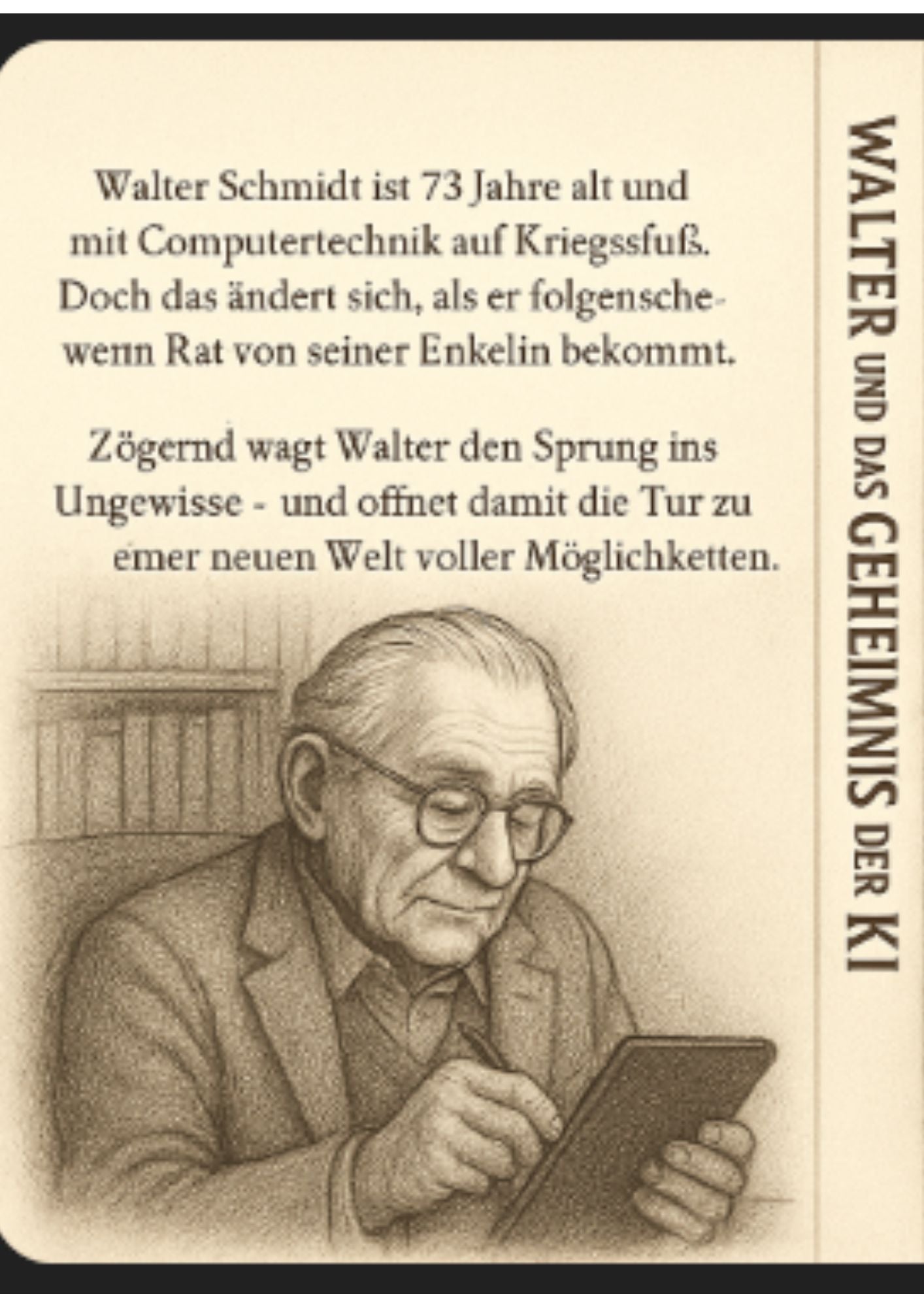 Walter und der Ozean der Daten – Eine Geschichte über Mut, Technik und Menschlichkeit